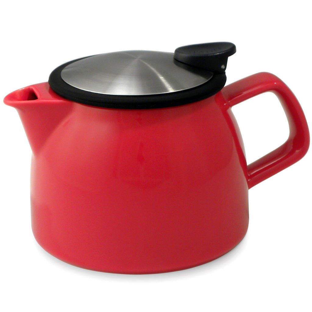 16 Ounce Bell Ceramic Teapot from FORLIFE (various colors)