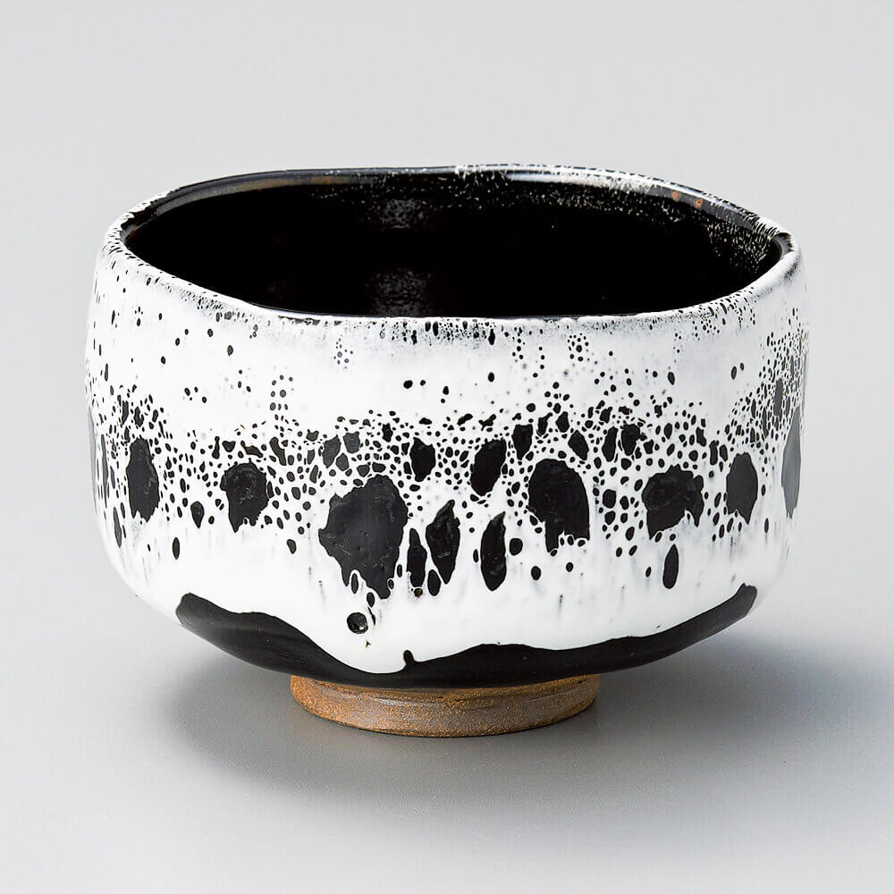 Tenmoku Glaze Matcha Bowl