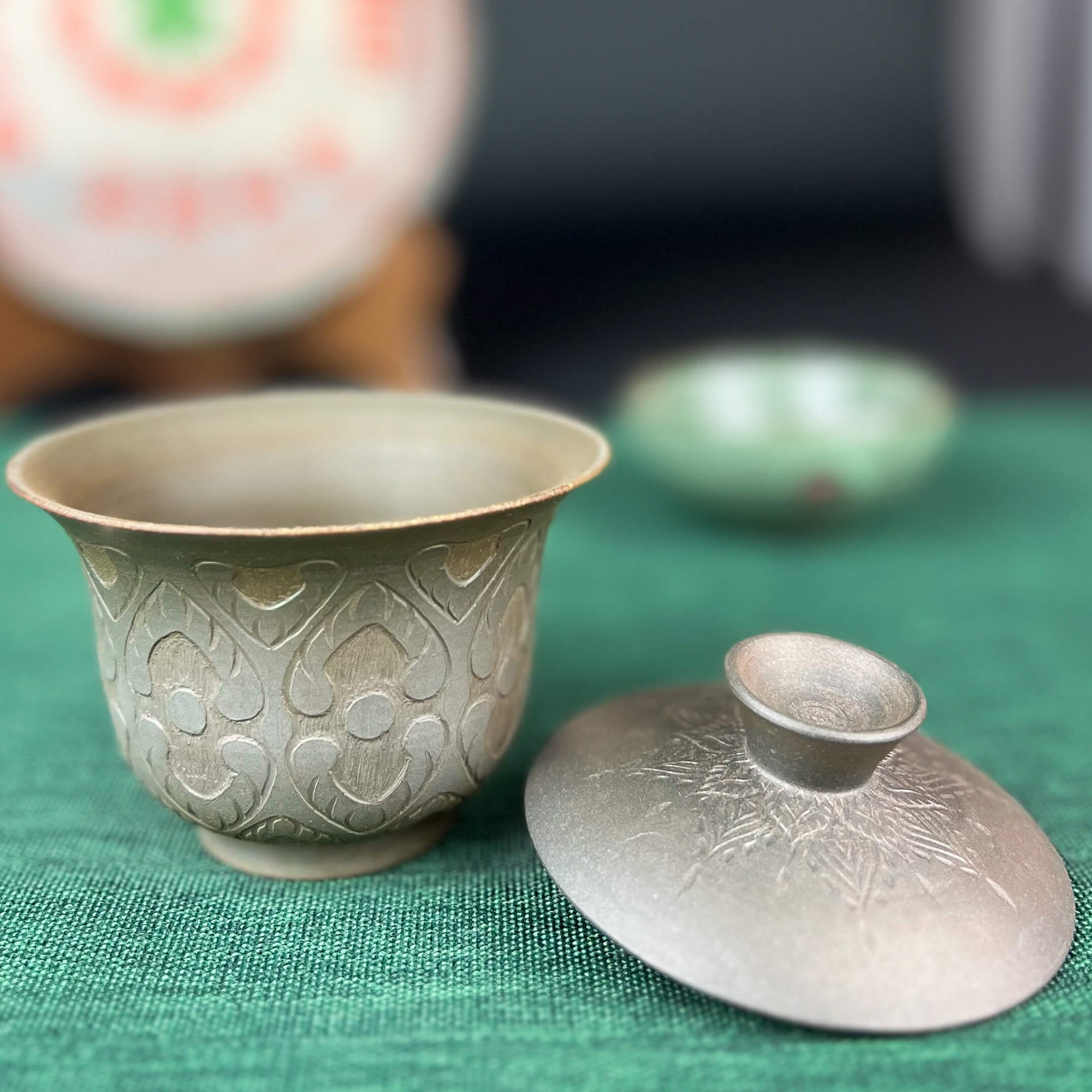 Dai Pottery Gaiwan for Gong Fu Tea