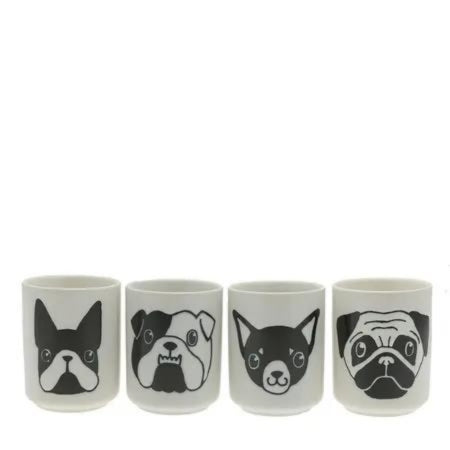 Dog Tea Cup Set