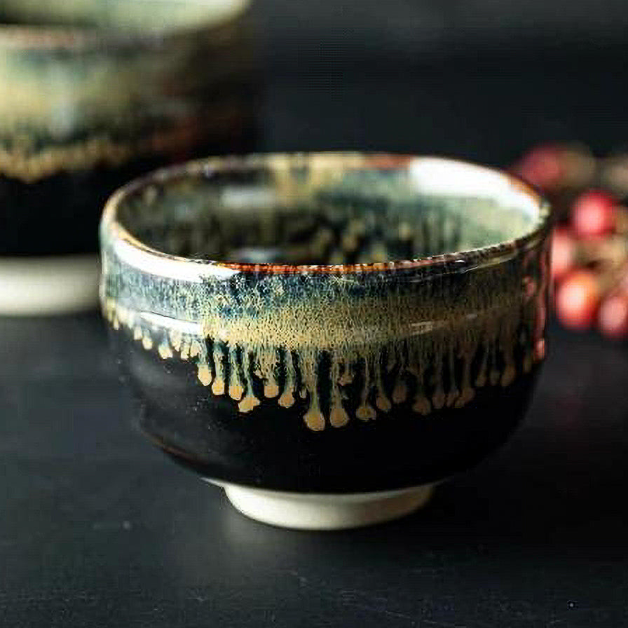 Small Mino Ware Matcha Bowl