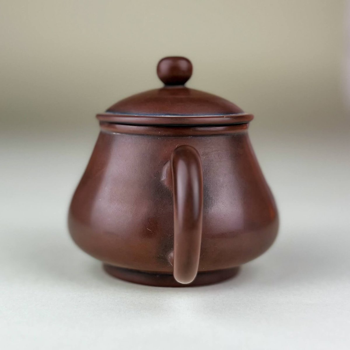 Brown Jianshui Panhu Style Teapot