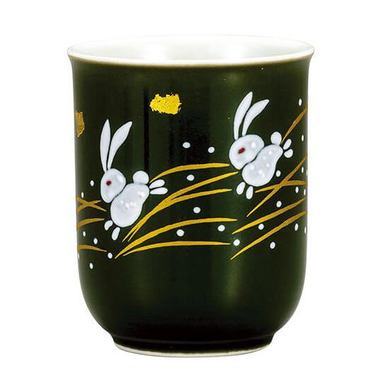 Green Rabbit Tea Cup